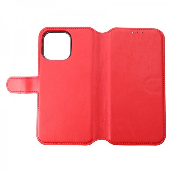 Rvelon iPhone 15 Pro Max -kotelo, magneettinen, irrotettava kuori, punainen