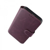 Rvelon iPhone 15 Pro Max suojakotelo 4 korttipaikkaa MagSafe violetti