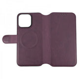 Rvelon iPhone 15 Pro Max suojakotelo 4 korttipaikkaa MagSafe violetti