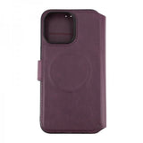 Rvelon iPhone 15 Pro Max suojakotelo 4 korttipaikkaa MagSafe violetti