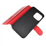 Rvelon iPhone 15 Pro Max Kuori 4 korttipaikkaa MagSafe Punainen