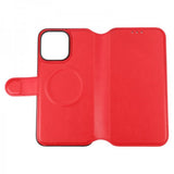 Rvelon iPhone 15 Pro Max Kuori 4 korttipaikkaa MagSafe Punainen