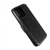 Rvelon iPhone 15 Pro Max Kuori 4 Korttipaikkaa MagSafe Musta