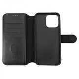 Rvelon iPhone 15 Pro Max Kuori 4 Korttipaikkaa MagSafe Musta