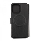 Rvelon iPhone 15 Pro Max Kuori 4 Korttipaikkaa MagSafe Musta
