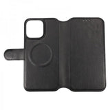 Rvelon iPhone 15 Pro Max Kuori 4 Korttipaikkaa MagSafe Musta