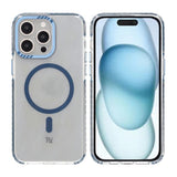 Rvelon iPhone 15 Pro Max Kuori TPU MagSafe Sininen