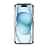 Rvelon iPhone 15 Pro Max Kuori TPU MagSafe Musta Läpinäkyvä