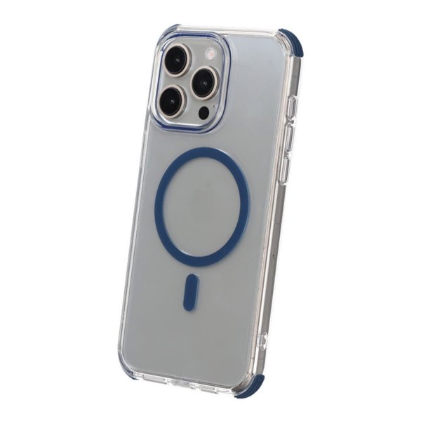 Rvelon iPhone 15 Pro Max Kuori Vahvistetuilla Kulmilla Sininen