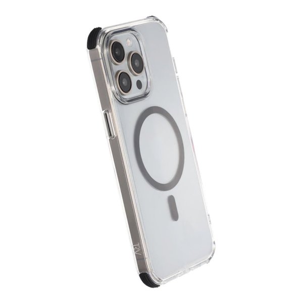 Rvelon iPhone 15 Pro Max Kuori Vahvistetuilla Kulmilla Musta