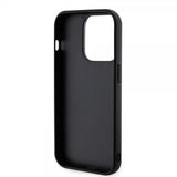 Karl Lagerfeld iPhone 15 Pro Max Kuori 3D Rubber Karl Musta
