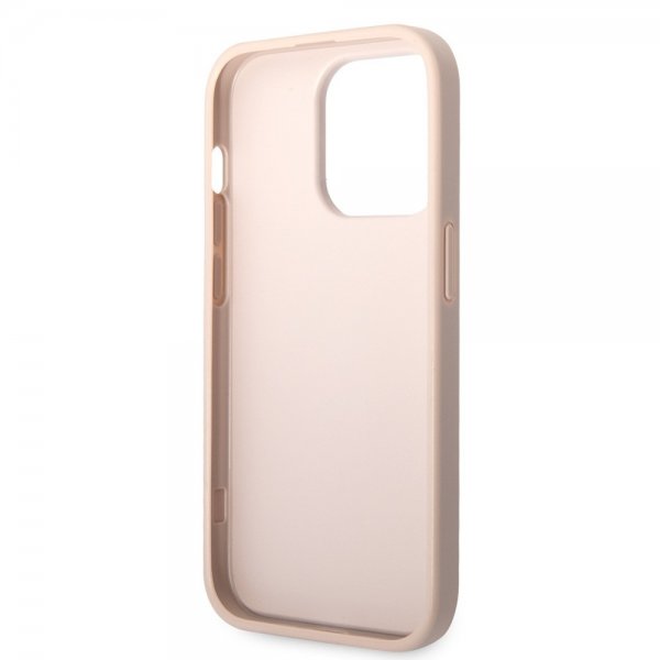 Guess iPhone 15 Pro Max Kuori 4G Logo Pinkki