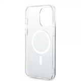 Guess iPhone 15 Pro Max Kuori 4G Pattern MagSafe Musta