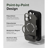 Ringke iPhone 15 Pro Max -suojakuori All Around MagSafe Gun Metal