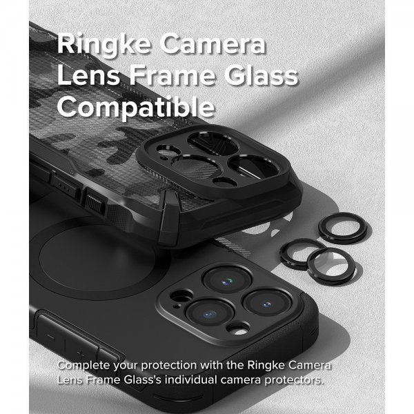 Ringke iPhone 15 Pro Max -suojakuori Alles MagSafe Musta