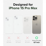 Ringke iPhone 15 Pro Max -suojakuori Alles MagSafe Musta