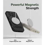 Ringke iPhone 15 Pro Max -suojakuori Alles MagSafe Musta