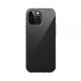 Xqisit iPhone 15 Pro Max -iskunkestävä läpinäkyvä suojakuori