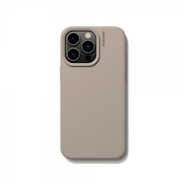 Nudient iPhone 15 Pro Max Kuoret Base Case Stone Beige