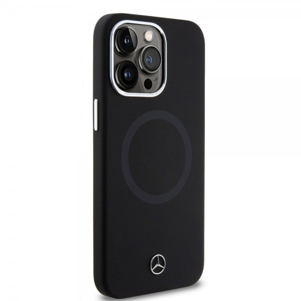 Mercedes-Benz iPhone 15 Pro Max -suojakuori Bicolor MagSafe musta