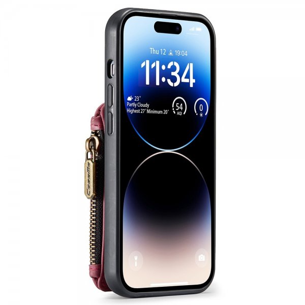 CaseMe iPhone 15 Pro Max Kuori C20-sarja Punainen