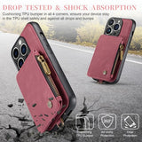 CaseMe iPhone 15 Pro Max Kuori C20-sarja Punainen