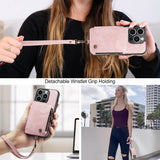 CaseMe iPhone 15 Pro Max -suojakuori, C20 Series, pinkki