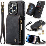 CaseMe iPhone 15 Pro Max -suojakuori, C20 Series, musta