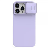 Nillkin iPhone 15 Pro Max Kuori CamShield Silky Vaaleanlila