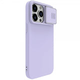 Nillkin iPhone 15 Pro Max Kuori CamShield Silky MagSafe Vaaleanlila