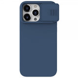 Nillkin iPhone 15 Pro Max CamShield Silky -suojakuori, tummansininen