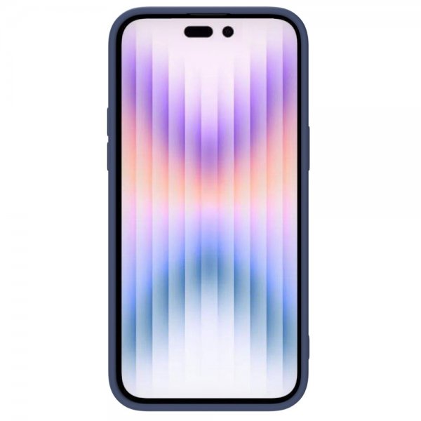 Nillkin iPhone 15 Pro Max CamShield Silky -suojakuori, tummansininen