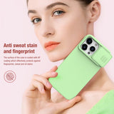 Nillkin iPhone 15 Pro Max CamShield Silky -suojakuori, tummansininen