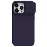 Nillkin iPhone 15 Pro Max Kuori CamShield Silky Tummanvioletti