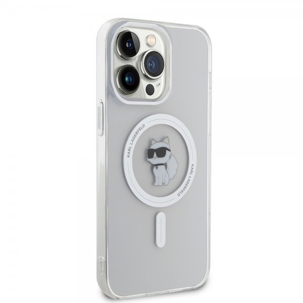 Karl Lagerfeld iPhone 15 Pro Max Kuori Choupette MagSafe Läpinäkyvä