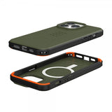 Urban Armor Gear (UAG) iPhone 15 Pro Max Kuori Civilian MagSafe Olive Drab