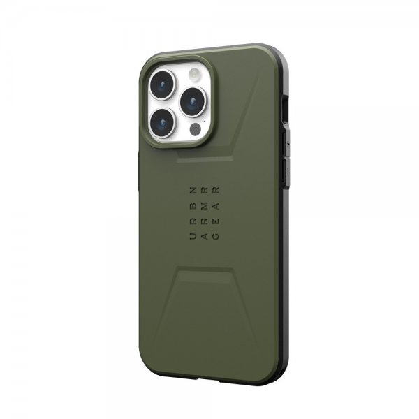 Urban Armor Gear (UAG) iPhone 15 Pro Max Kuori Civilian MagSafe Olive Drab
