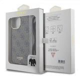 Guess iPhone 15 Pro Max Kuori Crossbody Cord Ruskea