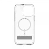 ZAGG iPhone 15 Pro Max -suojakuori Crystal Palace Snap Kickstand Clear