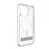 ZAGG iPhone 15 Pro Max -suojakuori Crystal Palace Snap Kickstand Clear