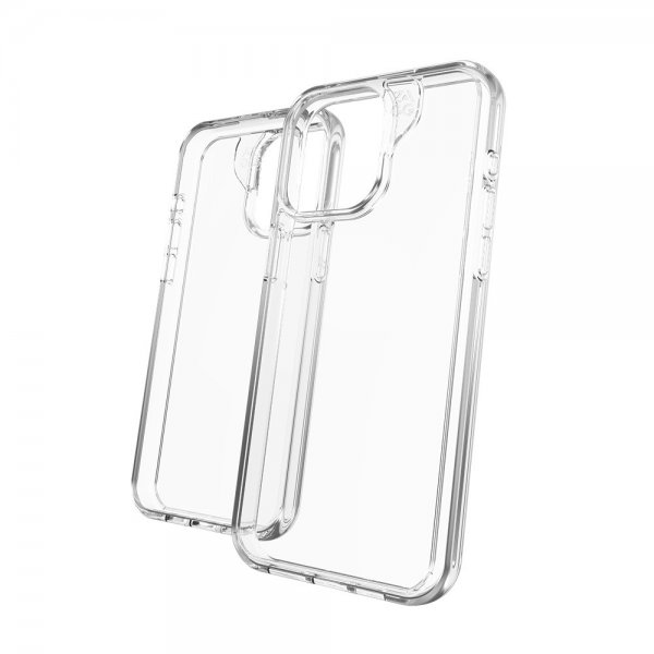 ZAGG iPhone 15 Pro Max -suojakuori Crystal Palace läpinäkyvä