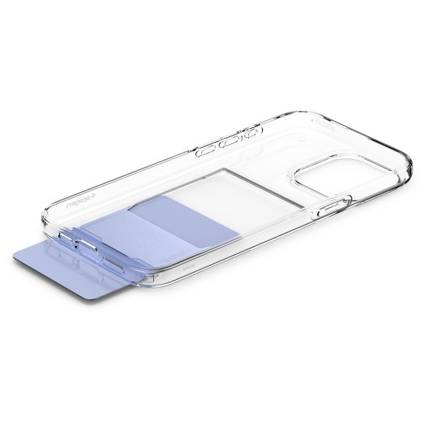 Spigen iPhone 15 Pro Max kuoret Crystal Slot Crystal Clear