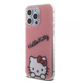 Hello Kitty iPhone 15 Pro Max -suojakuori Daydreaming Crossbody, vaaleanpunainen