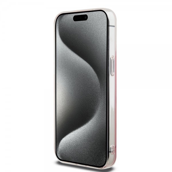 Hello Kitty iPhone 15 Pro Max -suojakuori Daydreaming Crossbody, vaaleanpunainen