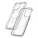 Clckr iPhone 15 Pro Max Kuori Diamond MagSafe Läpinäkyvä