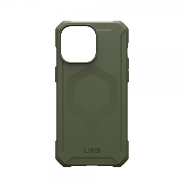 Urban Armor Gear (UAG) iPhone 15 Pro Max kuoret Essential Armor MagSafe Olive Drab