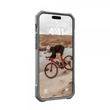Urban Armor Gear (UAG) iPhone 15 Pro Max Essential Armor MagSafe -suojakuori, hopea