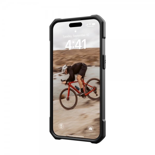 Urban Armor Gear (UAG) iPhone 15 Pro Max Kuori Essential Armor MagSafe Musta