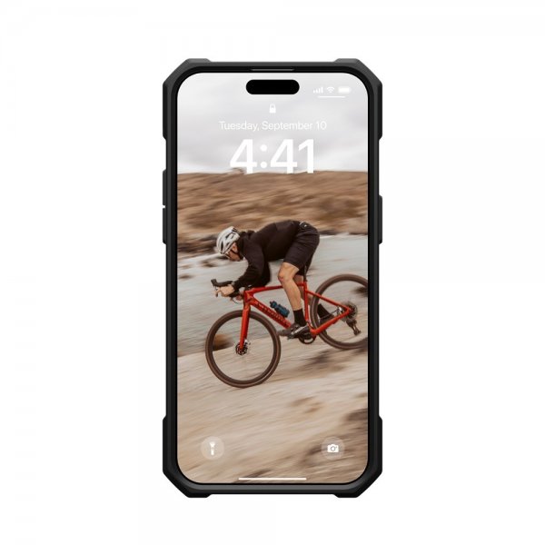 Urban Armor Gear (UAG) iPhone 15 Pro Max Kuori Essential Armor MagSafe Musta