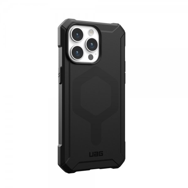 Urban Armor Gear (UAG) iPhone 15 Pro Max Kuori Essential Armor MagSafe Musta